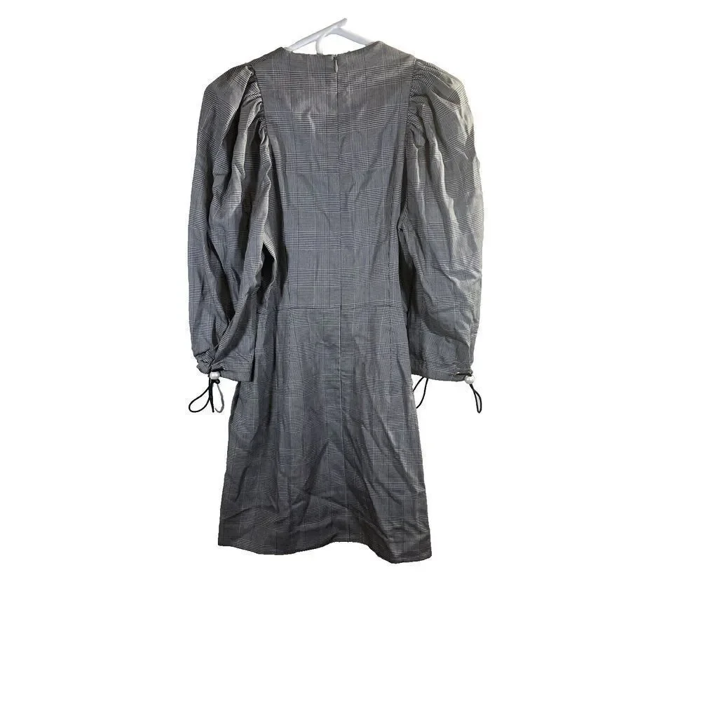 Mother Of‎ Pearl Amanda Prince of Wales Check Print Dress NWT Women's US Size 6